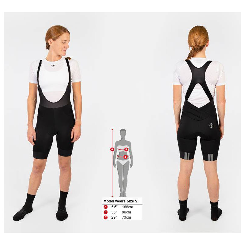Spodenki damskie Endura FS260 Pro Bibshort