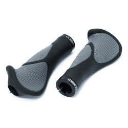 Chwyty kierownicy Clarks CE-233 ergonomiczne – Czarno-szare