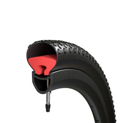 Wkładka antyprzebiciowa Tannus Armour Tubeless 700x33-47C-widok wkłądki na obręczy