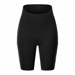 Spodenki damskie Endura Alltrack Ride waist short czarne-widok od przodu