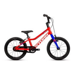 Rower dziecięcy Storm Rocky Light 1S 16" czerwony - widok od boku