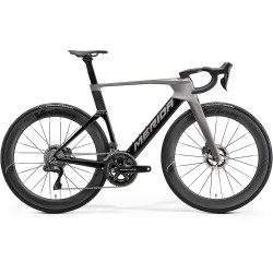 Rower MERIDA REACTO TEAM SLATE GREY - Zdjęcie z boku